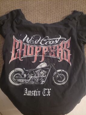 West Coast Choppers Austin TX Graphic Short Sleeve Tee - Black